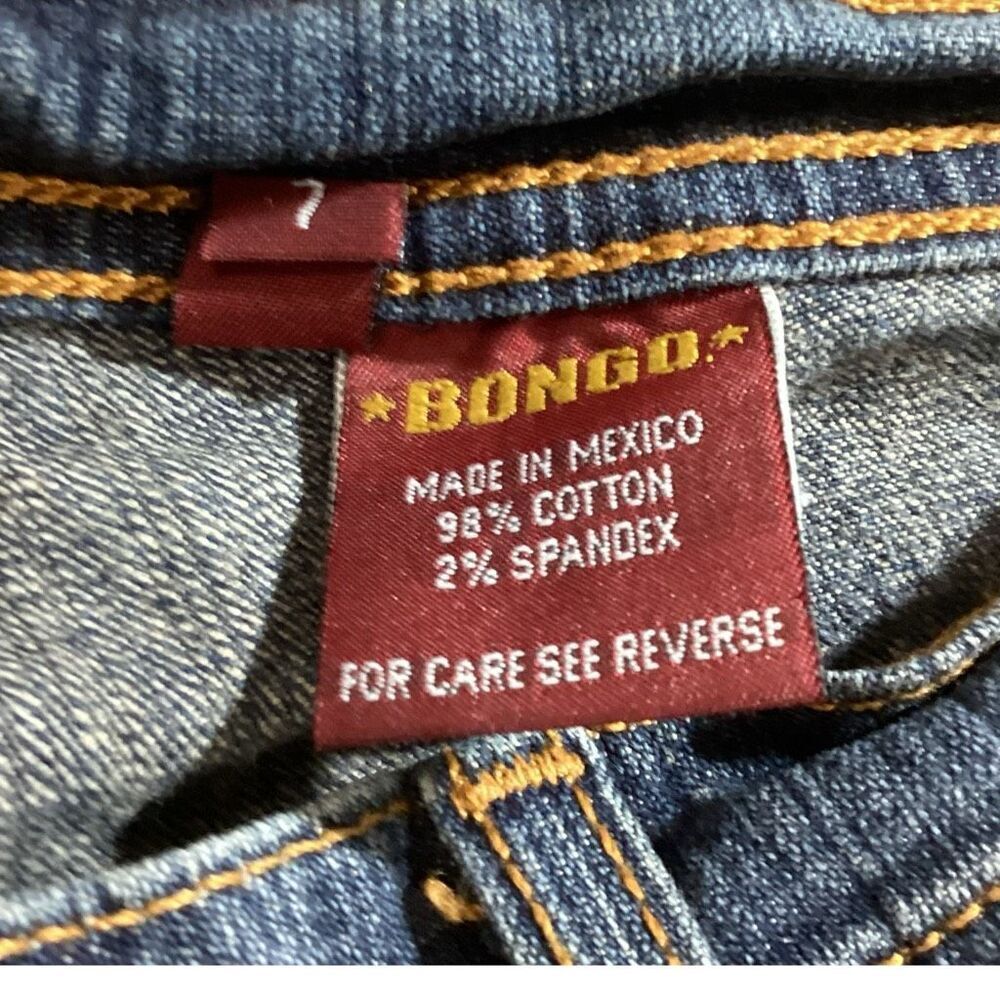 Vintage Y2k Bongo Patchwork Studded Bootcut Hippi… - image 8